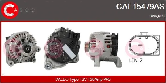 Alternator (CAL15479AS)