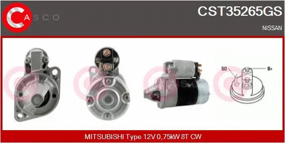 Starter (CST35265GS)
