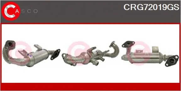 Cooler, exhaust gas recirculation (CRG72019GS)