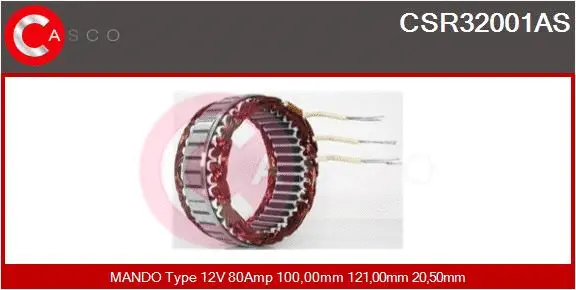 Stator, alternator (CSR32001AS)