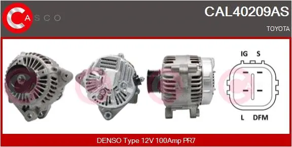 Alternator (CAL40209AS)
