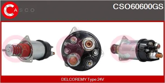 Solenoid Switch, starter (CSO60600GS)