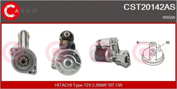 Starter (CST20142AS)