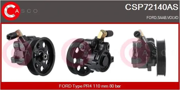 Hydraulic Pump, steering (CSP72140AS)