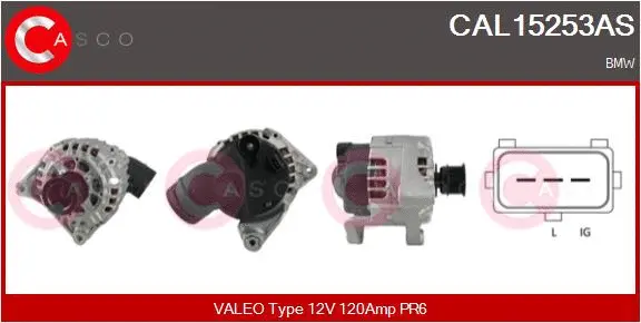 Alternator (CAL15253AS)