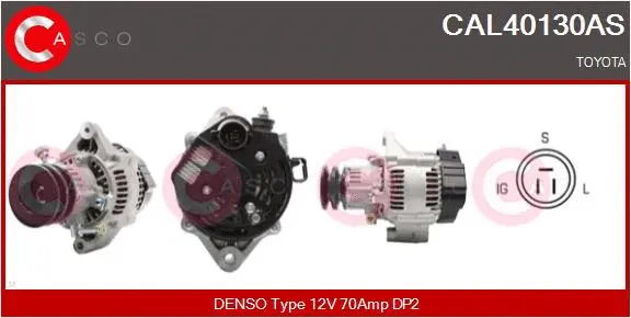 Alternator (CAL40130AS)