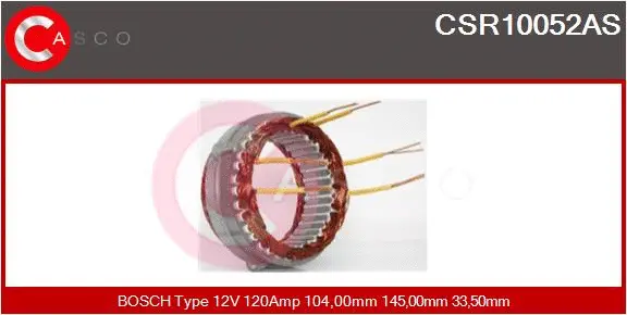 Stator, alternator (CSR10052AS)
