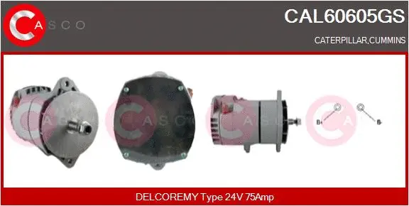 Alternator (CAL60605GS)