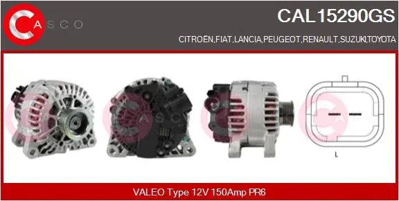 Alternator (CAL15290GS)