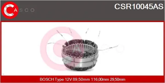 Stator, alternator (CSR10045AS)
