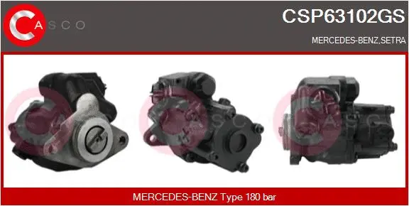 Hydraulic Pump, steering (CSP63102GS)