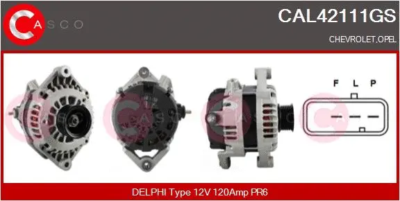 Alternator (CAL42111GS)