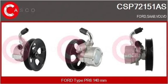 Hydraulic Pump, steering (CSP72151AS)