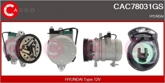 Compressor, air conditioning (CAC78031GS)