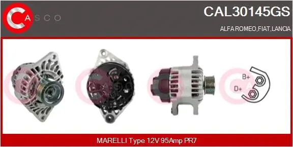 Alternator (CAL30145GS)