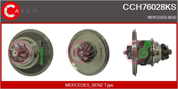 Core assembly, turbocharger (CCH76028KS)