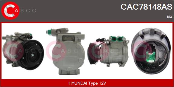 Compressor, air conditioning (CAC78148AS)