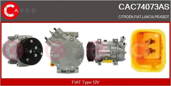 Compressor, air conditioning (CAC74073AS)