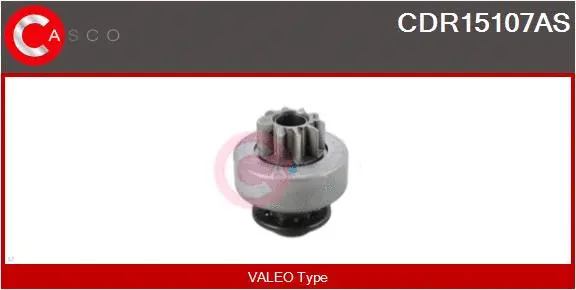 Pinion, starter (CDR15107AS)