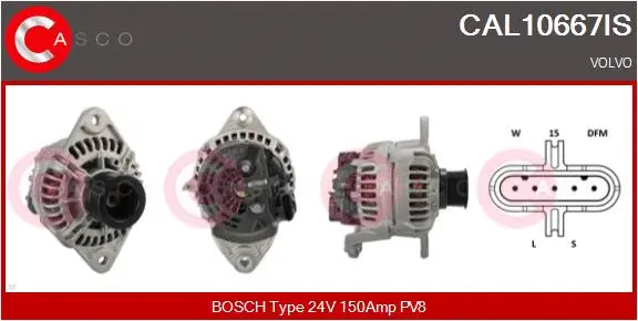 Alternator (CAL10667IS)
