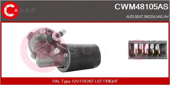 Wiper Motor (CWM48105AS)