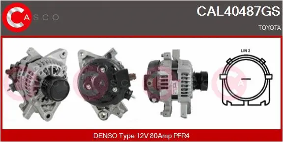 Alternator (CAL40487GS)