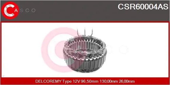Stator, alternator (CSR60004AS)