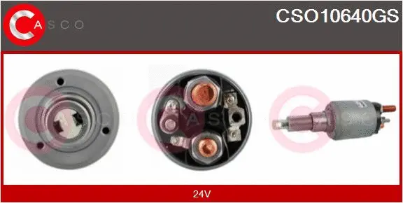 Solenoid Switch, starter (CSO10640GS)