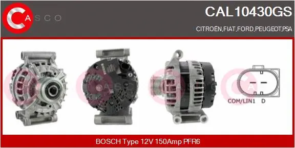 Alternator (CAL10430GS)