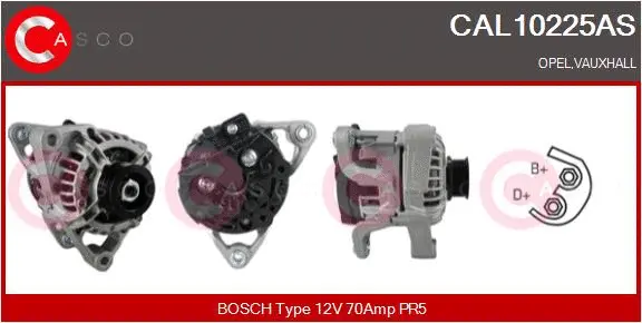 Alternator (CAL10225AS)