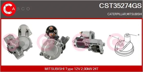 Starter (CST35274GS)