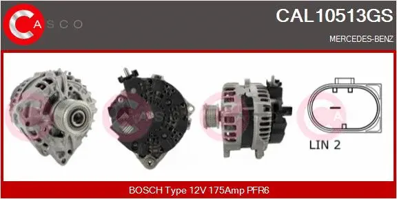 Alternator (CAL10513GS)
