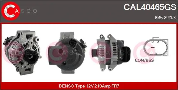 Alternator (CAL40465GS)