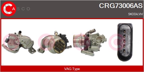 Cooler, exhaust gas recirculation (CRG73006AS)