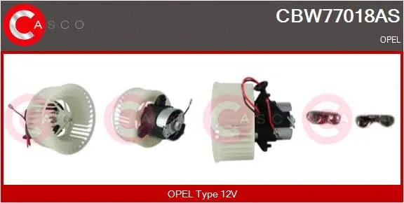 Interior Blower (CBW77018AS)