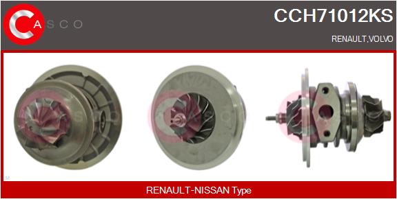 Core assembly, turbocharger (CCH71012KS)