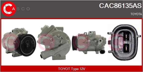 Compressor, air conditioning (CAC86135AS)