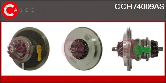 Core assembly, turbocharger (CCH74009AS)