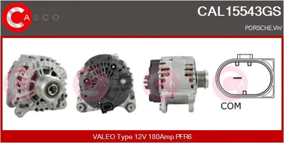Alternator (CAL15543GS)
