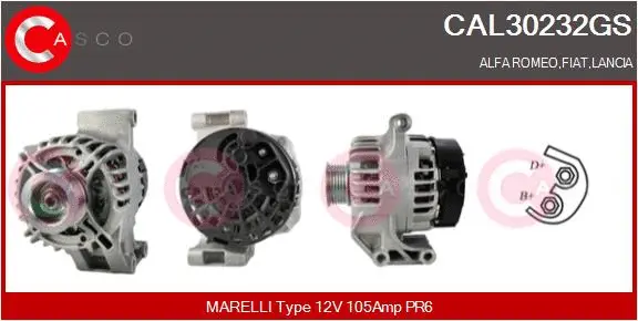 Alternator (CAL30232GS)
