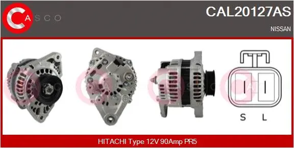 Alternator (CAL20127AS)
