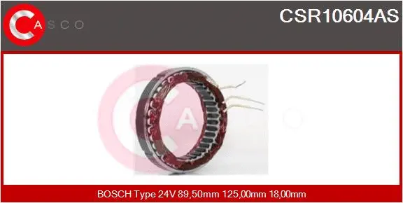 Stator, alternator (CSR10604AS)