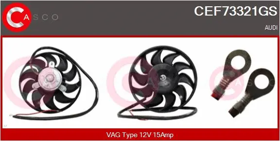 Fan, engine cooling (CEF73321GS)
