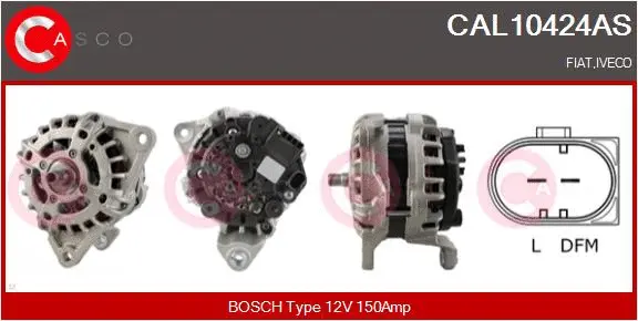Alternator (CAL10424AS)