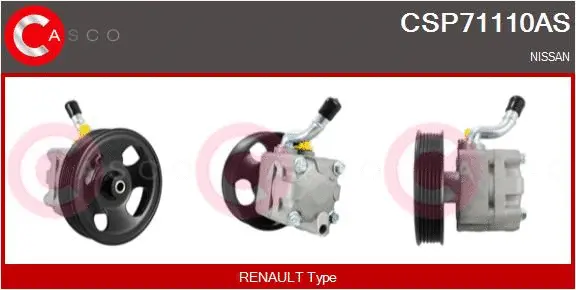Hydraulic Pump, steering (CSP71110AS)