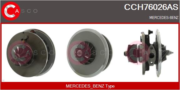 Core assembly, turbocharger (CCH76026AS)