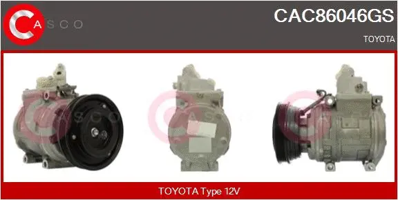 Compressor, air conditioning (CAC86046GS)