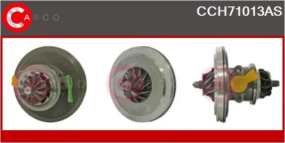 Core assembly, turbocharger (CCH71013AS)