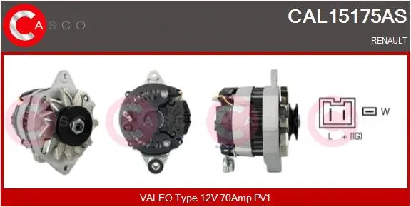 Alternator (CAL15175AS)