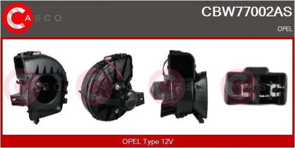 Interior Blower (CBW77002AS)